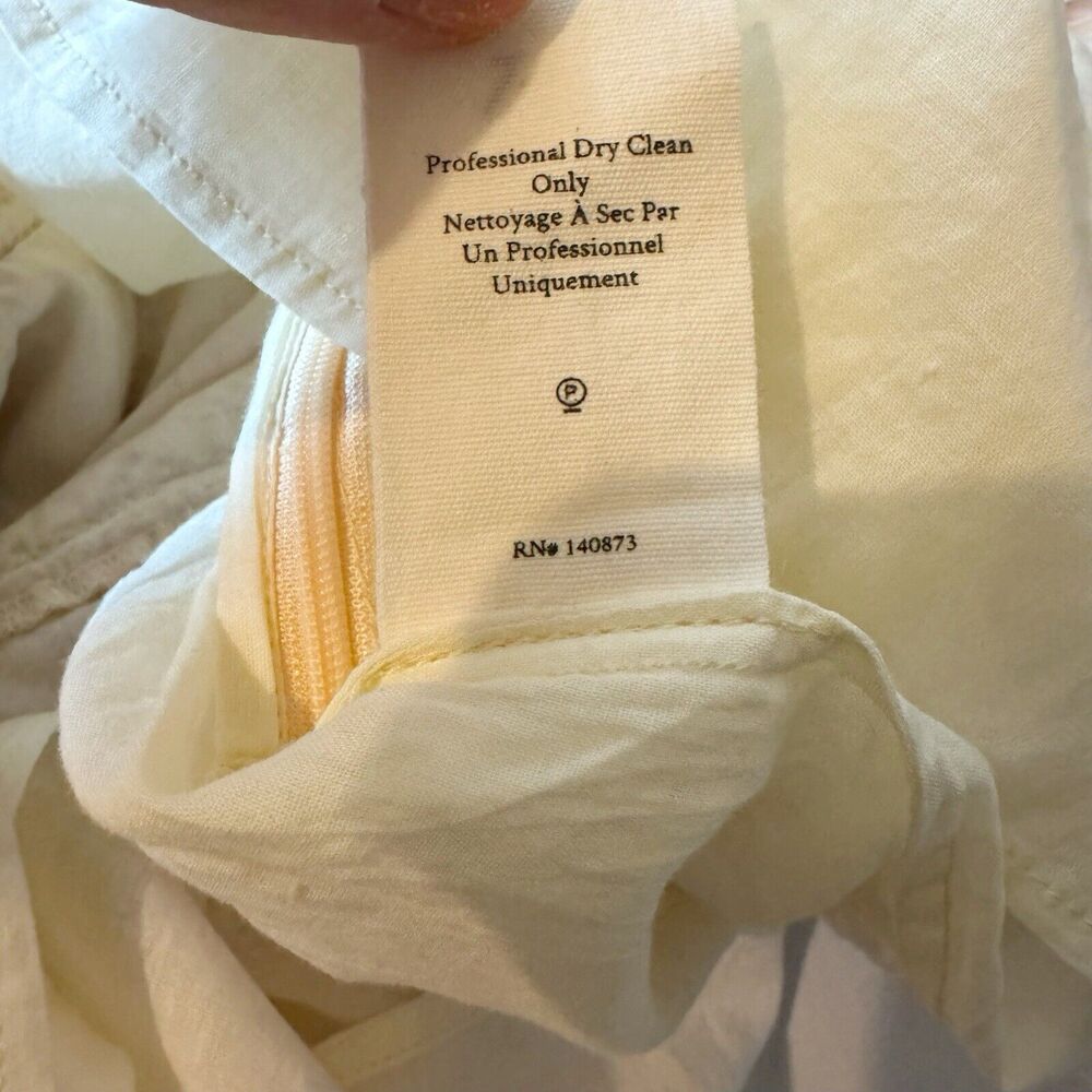 Love Shack Fancy LSF Pirelle Pink Floral Silk Lace Ruffle Mini Dress Size 6 - Picture 12 of 12